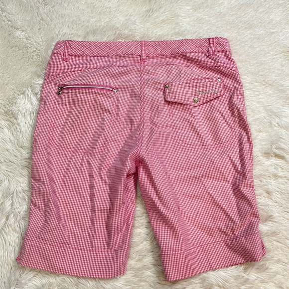 Daily Sports Pink Gingham Shorts - Picture 5 of 9